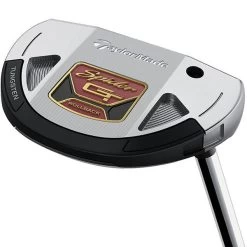 Taylormade Spider GT Rollback Silver Small Slant Putter 11 Taylormade Spider GT Rollback Silver Small Slant Putter -Fairway Fusion spider gt rollback silver short slant putter sole view