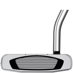 Taylormade Spider GT Rollback Silver Single Bend Putter -Fairway Fusion spider gt rollback single bend putter face view