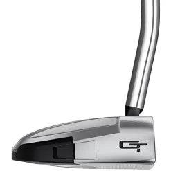 Taylormade Spider GT Rollback Silver Single Bend Putter -Fairway Fusion spider gt rollback single bend putter toe view