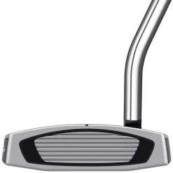 Taylormade Spider GT Silver Single Bend Putter -Fairway Fusion spider gt single bend 7 silver putter face view