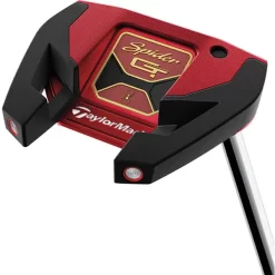Taylormade Spider GT Red Small Slant Putter -Fairway Fusion spider gt small slant 3 red putter profile view