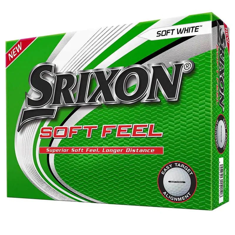 Srixon Soft Feel Golf Balls - White/Dozen 3 Srixon Soft Feel Golf Balls - White/Dozen