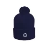 Sunderland Of Scotland Embroidered Thermal Lined Merino Golf Bobble Hat - Navy -Fairway Fusion sunbh36 navy 1200
