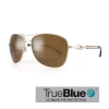 Sundog Freestyle Eyeware - True Blue - Antique Gold / Brown