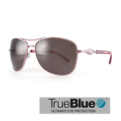 Sundog Freestyle Eyeware - True Blue - Mauve / Smoke Silver Mirror