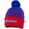 Taylormade Mens Bobble Beanie - Red/Royal -Fairway Fusion taylormade bobble beanie red royal white 600 aslangolf
