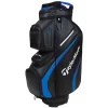 Taylormade Deluxe Golf Cart Bag - Black/Blue -Fairway Fusion taylormade deluxe cart bag black blue n78179 aslangolf