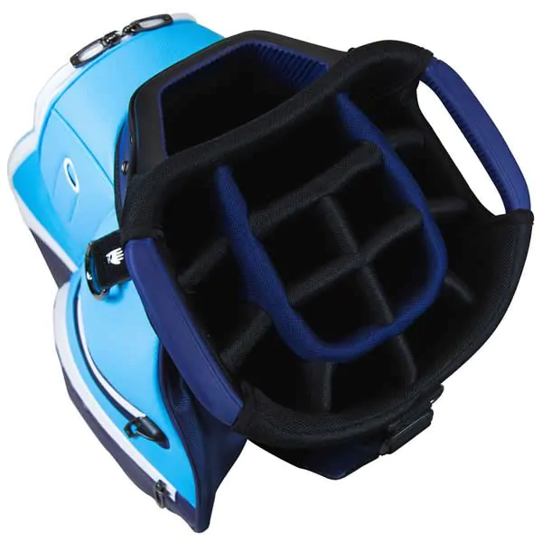 Taylormade Deluxe Golf Cart Bag - Light Blue - Image 2