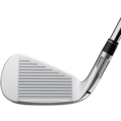Taylormade Golf Stealth Steel Irons -Fairway Fusion taylormade stealth iron face view aslangolf