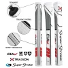 Super Stroke Traxion Claw 1.0 Putter Grip - White/Red/Grey