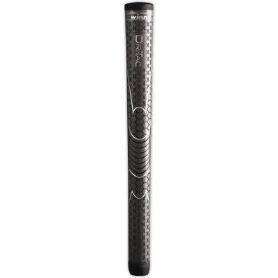 Winn Dri-Tac Oversize Golf Grips - Dark Grey 3 Winn Dri-Tac Oversize Golf Grips - Dark Grey