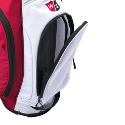 Wilson Staff Exo Lite Stand Bag - Staff Red -Fairway Fusion ws exo lite st red 4