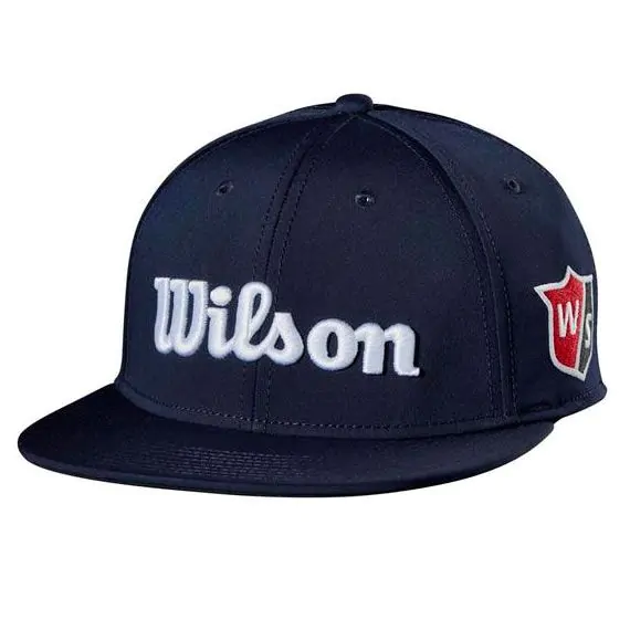 Wilson Staff Tour Flat Brim Cap - Navy 3 Wilson Staff Tour Flat Brim Cap - Navy