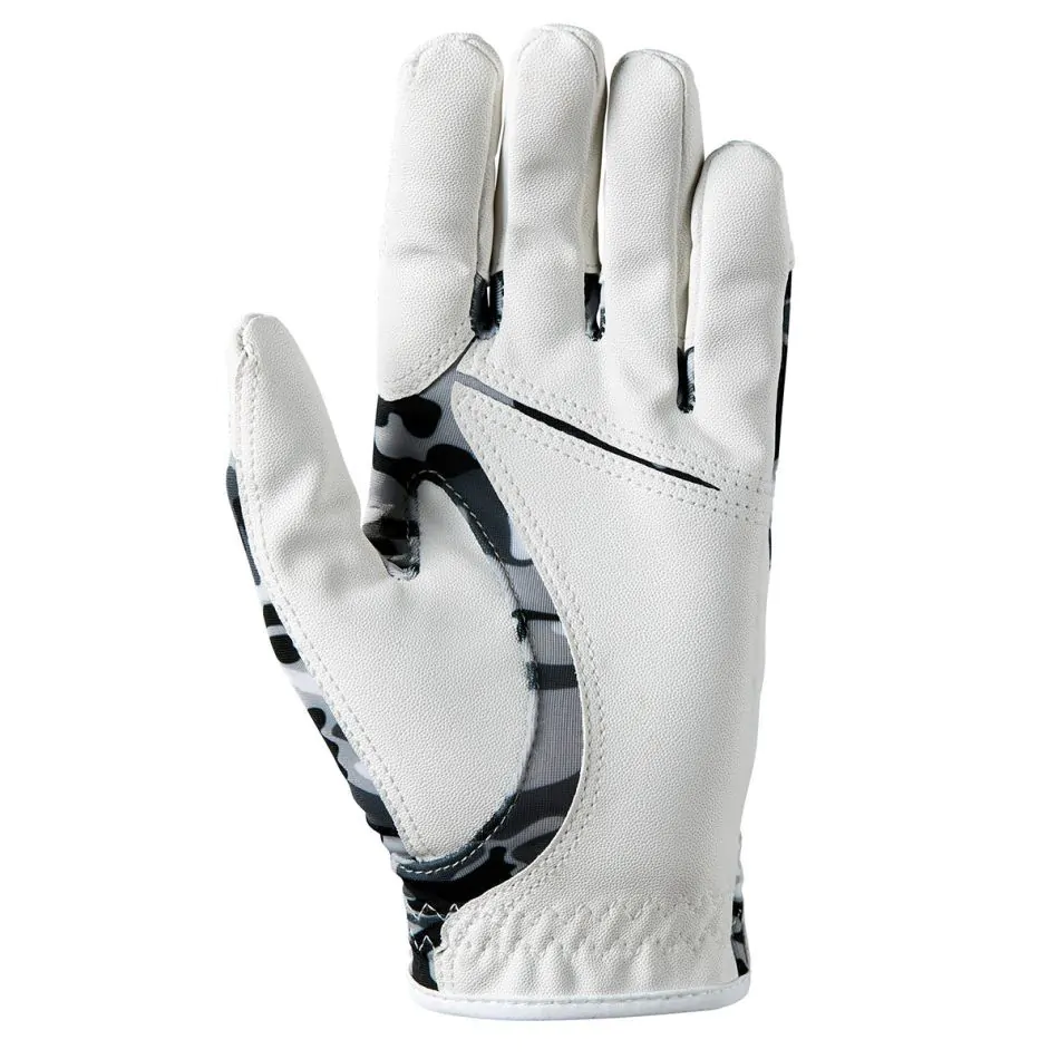 Wilson Staff Junior All-Fit Glove - White/Black Camo 4 Wilson Staff Junior All-Fit Glove - White/Black Camo - Image 2