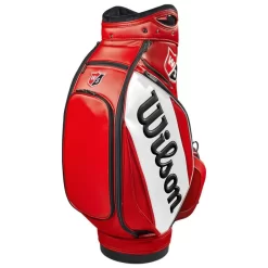 Wilson Golf Staff Pro Tour Bag - Red/White -Fairway Fusion ws pro bag 2