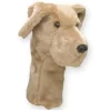 Daphne's Yellow Labrador Golf Headcover 1 Daphne's Yellow Labrador Golf Headcover -Fairway Fusion yellow lab