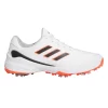 Adidas Golf Adidas ZG23 Golf Shoes - Cloud White/Core Black/Semi Solar Red